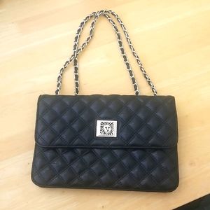 Anne Klein black purse